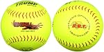 Trump&reg; MP-EVIL-XT-ASA-Y Evil Sports 12 Inch Softball - Composite Yellow Leather Cover - ASA Approved (Sold in Dozens)