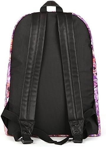 Vienlove(TM)TrendyMax NightView Pattern Vintage Style Unisex Fashion Casual School Travel Laptop Backpack Rucksack Daypack Tablet Bags (Grey)