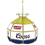 Coors Banquet Stained Glass Tiffany Lamp - 16 inch diameter