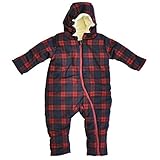 DONOBAN SELECT ドノバンセレクト チェック裏フリースカバーオール kid's zoo｜70　レッド