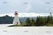 Wallmonkeys Peel and Stick Wall Graphic - Bras D'or Lake Lighthouse near Baddeck, Cape Breton, Nova Scotia - 72