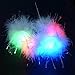 Flashing Panda White Feather LED Flashing Multicolor Raving Bracelet