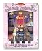 MELISSA & DOUG ROYAL FAMILY WOODEN DOLL SET