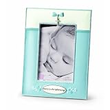 Russ Berrie Baby's Christening Photo Frame, Blue by Russ Berrie