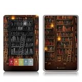 Library Design Protective Decal Skin Sticker for Barnes and Noble NOOK (Black and White LCD) E-Book Reader - High Gloss Coating