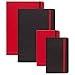 Black n' Red Casebound Hardcover Journal Notebook, Small, Red, 71 Ruled Sheets, Pack of 1 (400065004)