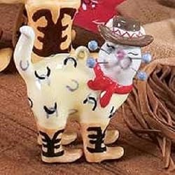 Whimsiclay Tex Ornament