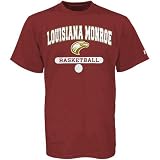 NCAA Russell Louisiana-Monroe Indians Maroon Basketball T-shirt