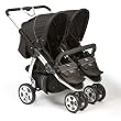 Valco Latitude Twin Stroller - Licorice