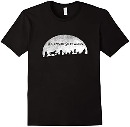 Men's The Fellowship of Silly Walks Large Black