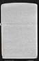 Zippo Lighter, BRUSHED CHROME