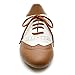 Ollio Women's Shoe Classics Lace Up Dress Low Flat Heel Multi Color Oxford