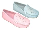 Girls Leather Rhinestone Loafers Flats Shoes