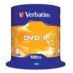Verbatim DVD-R 16x Speed 100er Spindel DVD-Rohlinge