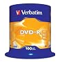 Verbatim 43549 DVD-R, 16x, 4.7GB, 100 Pack