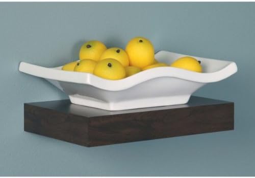 Silhouette Floating Wall Shelf 8 Inch Walnut