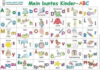 Mein buntes Kinder-ABC (Poster)