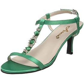 Annie Shoes Womens Bright T-Strap Sandal