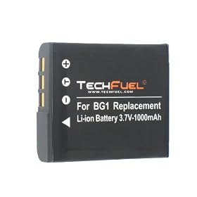 Sony Cyber-Shot DSC-W170 Digital Camera Battery - Premium TechFuel® NP-BG1 / NP-FG1 Battery