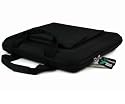 ULTIMATEADDONS Black Hard EVA Briefcase Style Bag for SONY DVPFX730 7" Portable DVD Player's