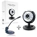 Sogatel - Skype compatible 6 LED webcam + FREE Skype microphone - Windows 7/Vista/XP