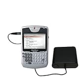 Emergency AA Battery Charge Extender for the Blackberry 8707v - Gomadic Brand w/ TipExchange Technology