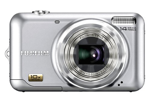 Fujifilm FinePix JZ500 14MP Digital Camera with 10x Wide Angle 
Optical Dual Image Stabilized Zoom and 2.7 inch LCD (Silver)