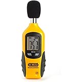 Dr.Meter&reg; MS10 Digital Decibel Sound Level Meter Tester 30 dBA - 130 dBA- [9V Battery Included]- 30 Days Money Back, 12 Month Replacement Warranty Guarantee