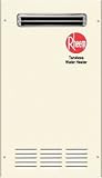 Rheem Outdoor Natural Gas Tankless Water Heater for 2-3 Bathroom Homes RTG-74XN
