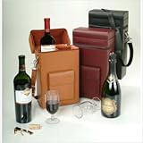 Connoisseur Wine Carrier Color: Black, Customize: Yes