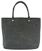 Tory Burch Flannel Small Jaden Charcoal Heather