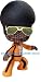 Brazier & Co Littlebigplanet Sackboy 6 inch Special Edition Afro Figure_s-1
