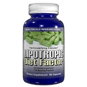 Lipotropic Diet Factor - 60 Capsules Advanced Lipotropics Weight Loss Fat Burner L-Carnitine