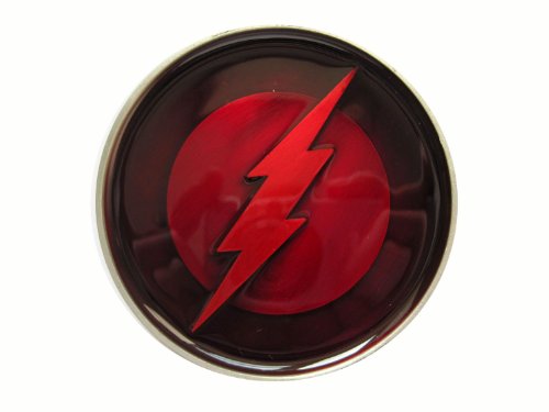  Belt Buckle - DC COMICS - Flash Embelm All Red Circle