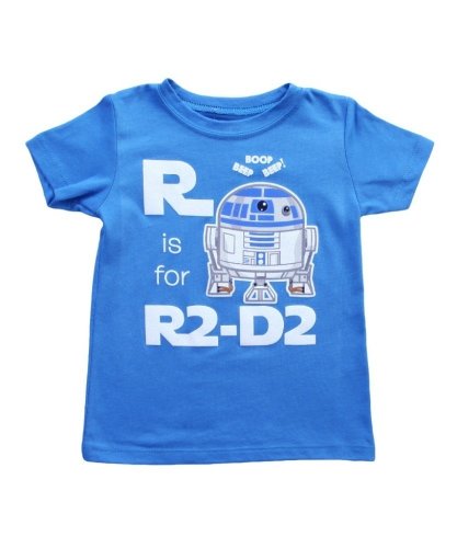 Little Boys' Star Wars R Is For R2d2 T-Shirt 3T