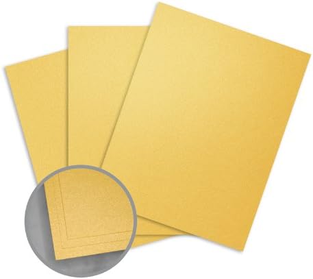 Stardream Gold Card Stock - 28.3 x 40.2 in 105 lb Cover Smooth C/2S 100 per Package