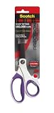 Scotch Precision Titanium Blade Scissors, 8 Inch, Purple/Green/Blue, 6 Pack (1458TU-MIX)
