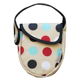 JJ Cole Pacifier Pod (Black Dot)