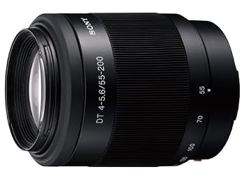 Sony SAL55200 55-200mm f/4-5.6 DT ED Compact Telephoto Zoom Lens