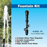 Imperial Garden Products OSI Fountain Attachment Model F-9 Fits Pump GP 6000