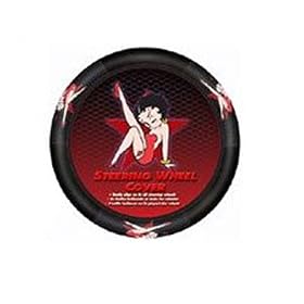 1PC Betty Boop Star Car Truck SUV Steering Wheel Cover