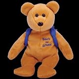 Ty Beanie Baby Books the Bear - Back to School Embroidered on Chest - B000FCCMH2