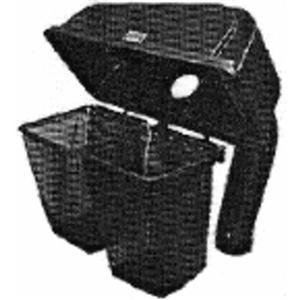 Arnold OEM-190-182 Fast Attach Twin Bag Grass Catcher For 46-Inch MTD Tractors