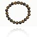 10mm Round Tiger Eye Bead Bracelet 8"