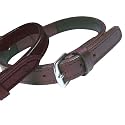 Active HB Lederhalsband, braun 52-63 cm, 30 mm breit