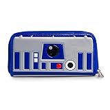 Loungefly【ラウンジフライ STWA0018 Star Wars スターウォーズ R2-D2 長財布 青/銀/白】【並行輸入品】