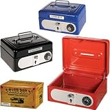 NEW Metal Combination Safe Piggy Coin Savings Bank Toy Money Cash Lock Box