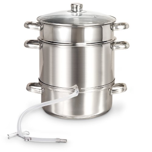 Steam Juicer 2 in 1 Induction Proof Steamer and Juicer 26 cm Jim O. Matthews