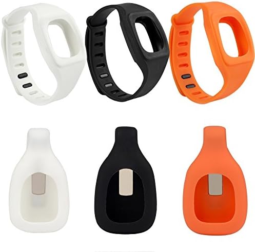 Fitbit Zip Bands and Clips, Bemorcabo Replacement Fitbit Accessories, Adjustable Wristband and Clip Holder for Choice, Multi-colors Aailable (Band Only, No Tracker)