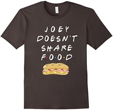 Men's Joey Doesn't Share Food Medium Asphalt